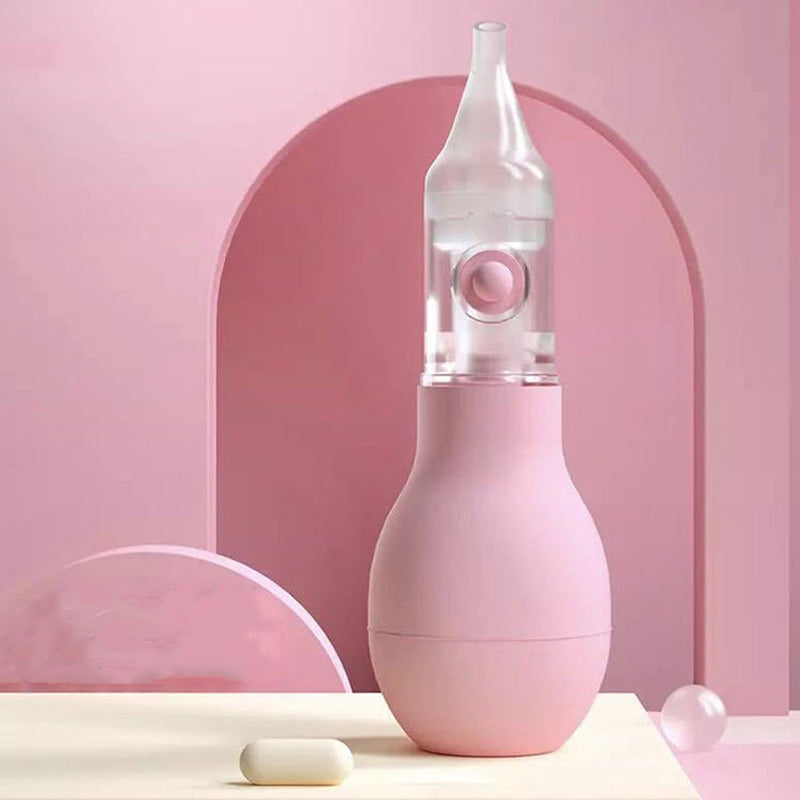 Children's Nasal Aspirator, Silicone Nasal Cleaner, Baby Safety and Care, Vacuum Suction