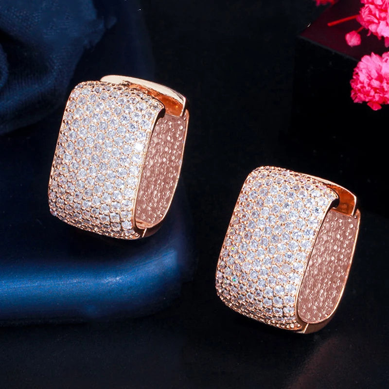 Luxurious Cubic Zirconia Earrings