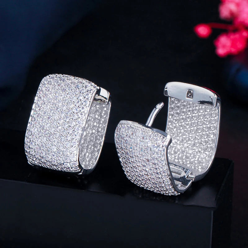 Luxurious Cubic Zirconia Earrings