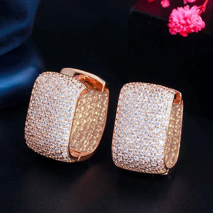 Luxurious Cubic Zirconia Earrings